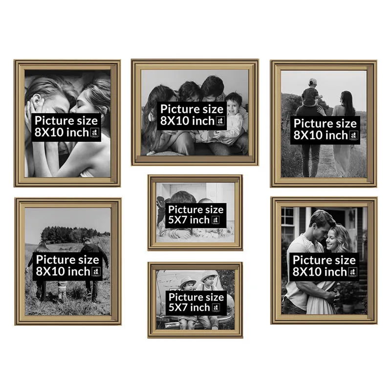 Memories To Rejoice Photo Frames (Grey) - Set Of Six media 5