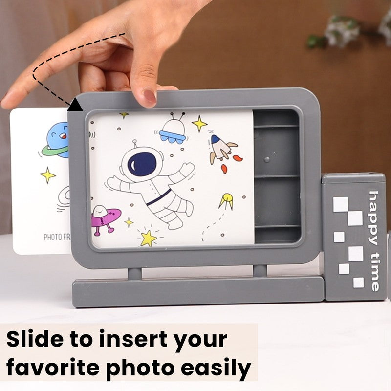 Cosmo Aura Plastic Photo Frame - Grey media 8