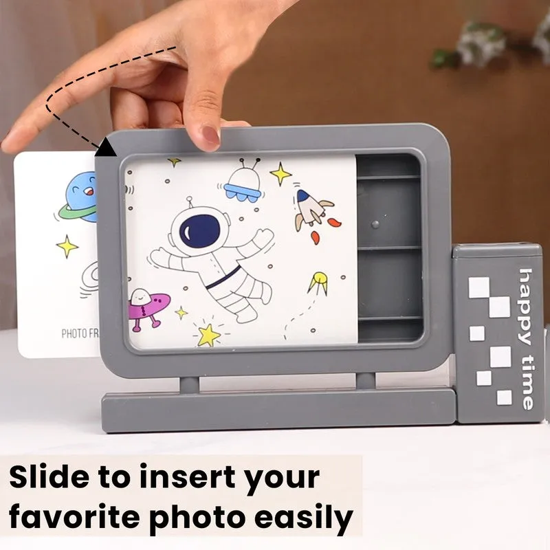 Cosmo Aura Plastic Photo Frame - Grey media 8