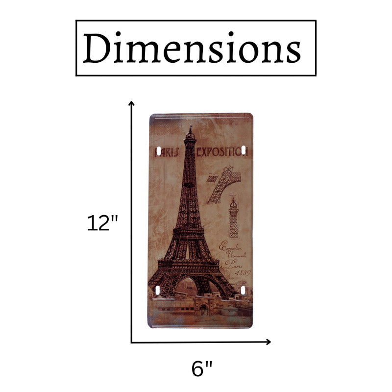 Eiffel Tower Metal Wall Accent media 7