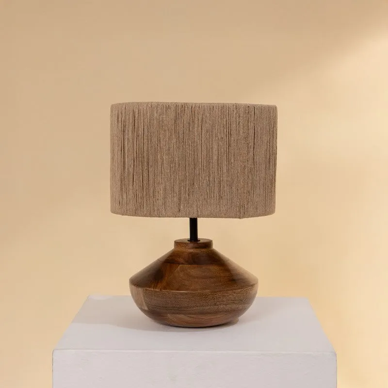 Fig Living Faith Jute Table Lamp - Brown media 3