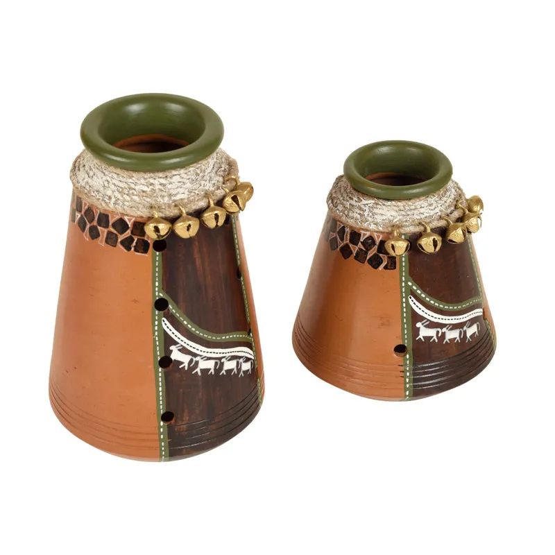Anja Earthen Vase - Set Of Two media 4