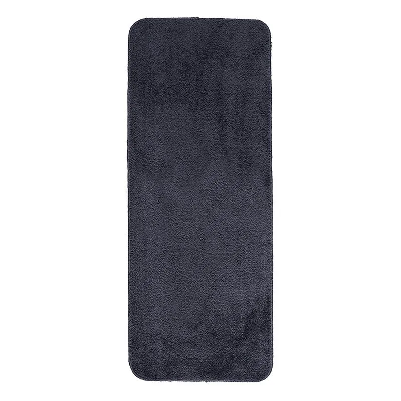 PlushVista Microfiber Kitchen Floor Mats (Black) - Set of Two media 3