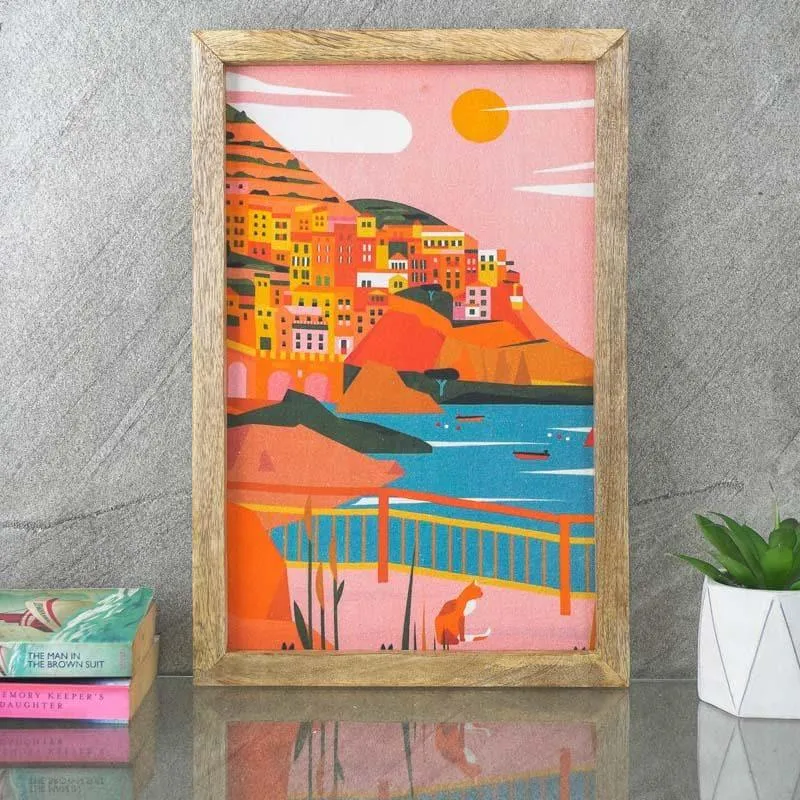 Italian City Canvas Painting media 1