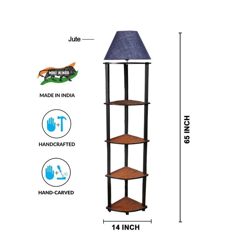 Opulent Beam Floor Lamp (Blue) media 6
