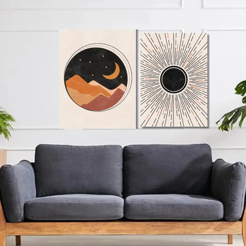 Surya Chandra Silhouette Wall Art - Set Of Two media 6