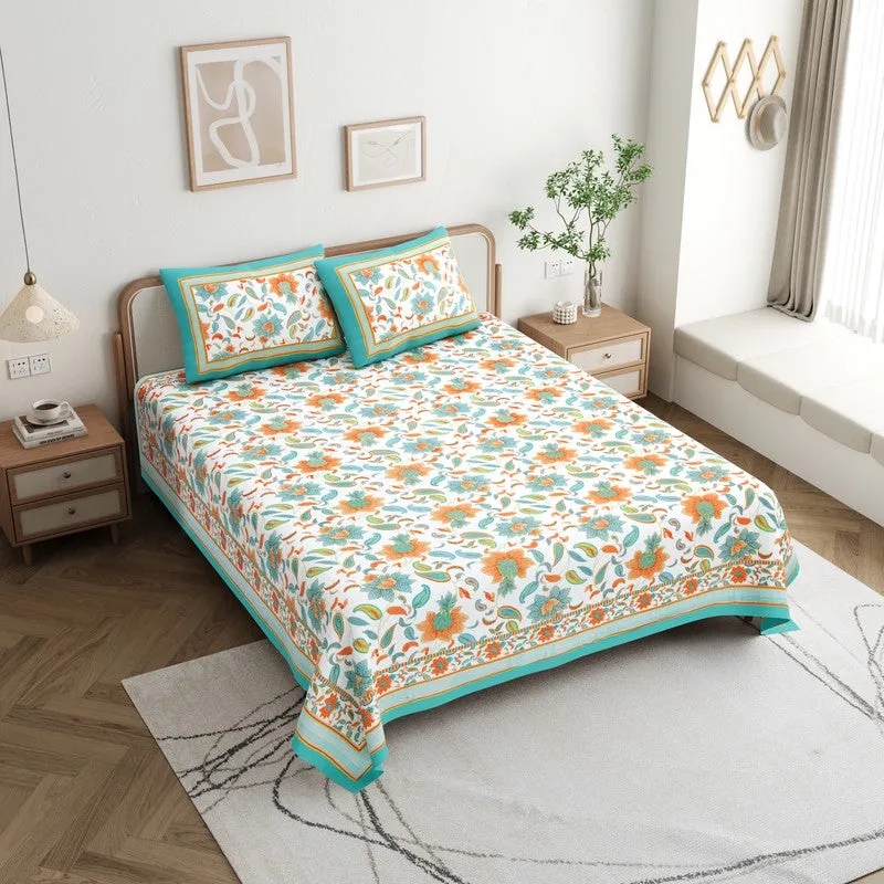Flora Cotton Bedsheet - 180 GSM media 3