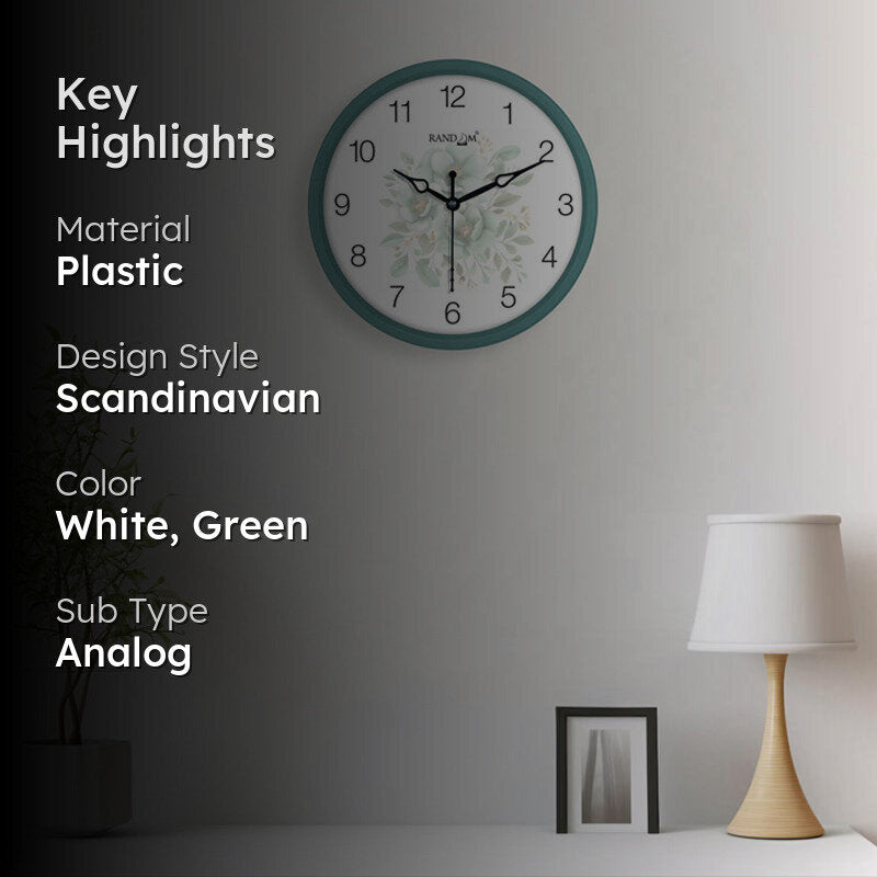 Moment Glow Analog Wall Clock media 2