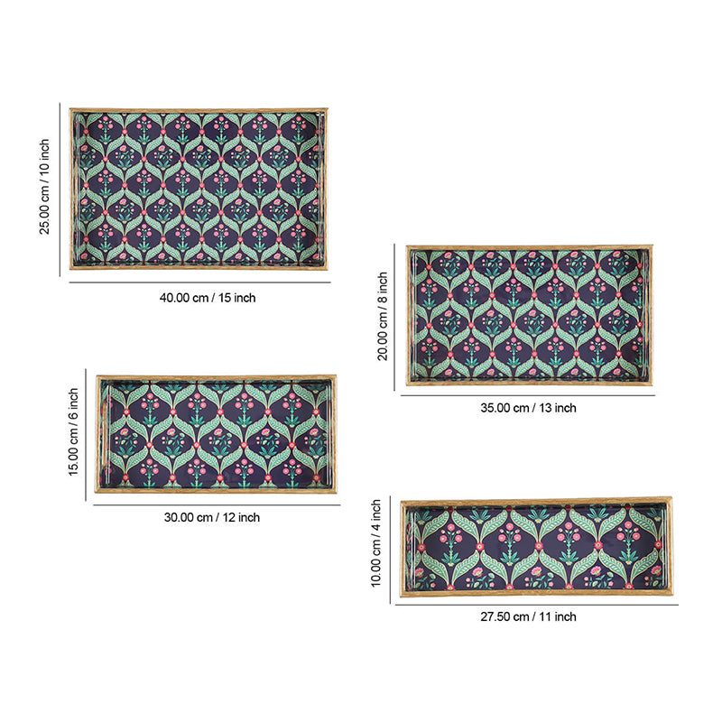 India Circus Anaya Serving Tray media 6
