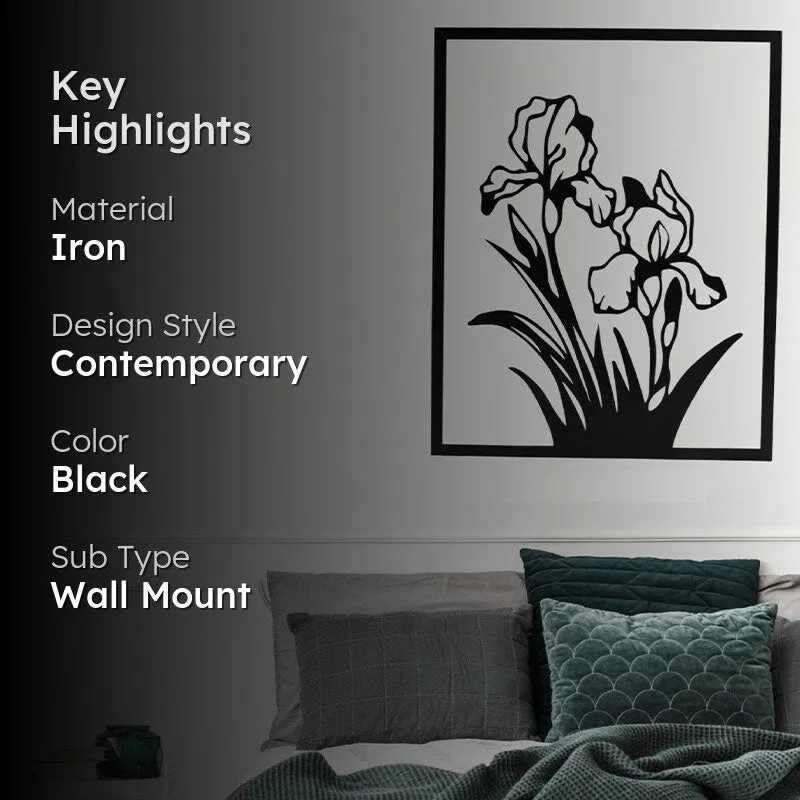 Florence Black Iron Wall Accent media 2