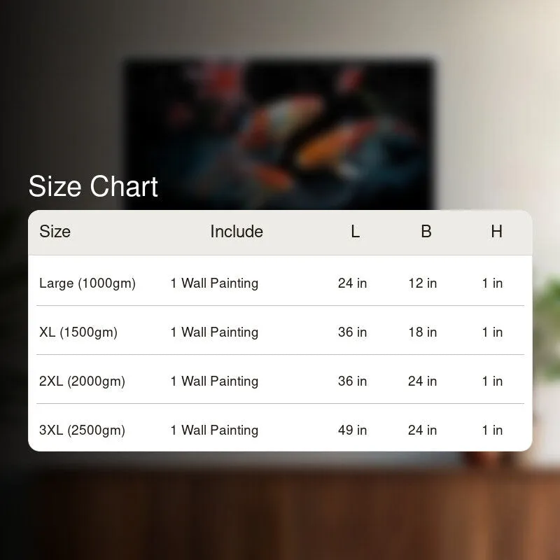 Magical Waters Wall Painting With Frame media 8
