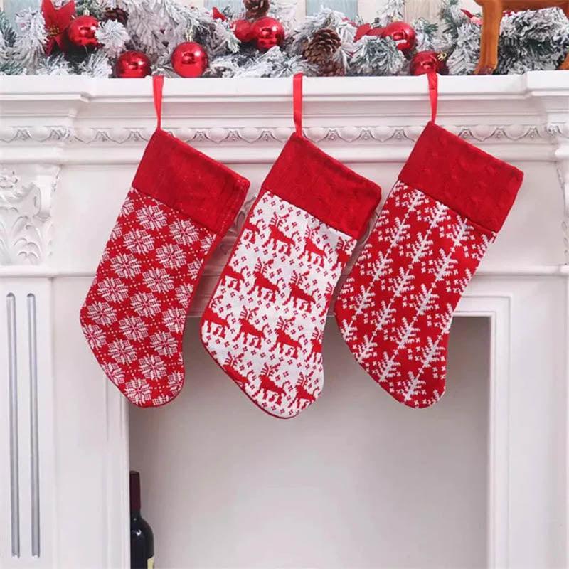 Toe-tally Stocking Christmas Ornament - Red & White media 4