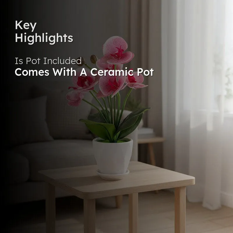 AarviDecor Chic Bloom Silk Artificial Plants media 2