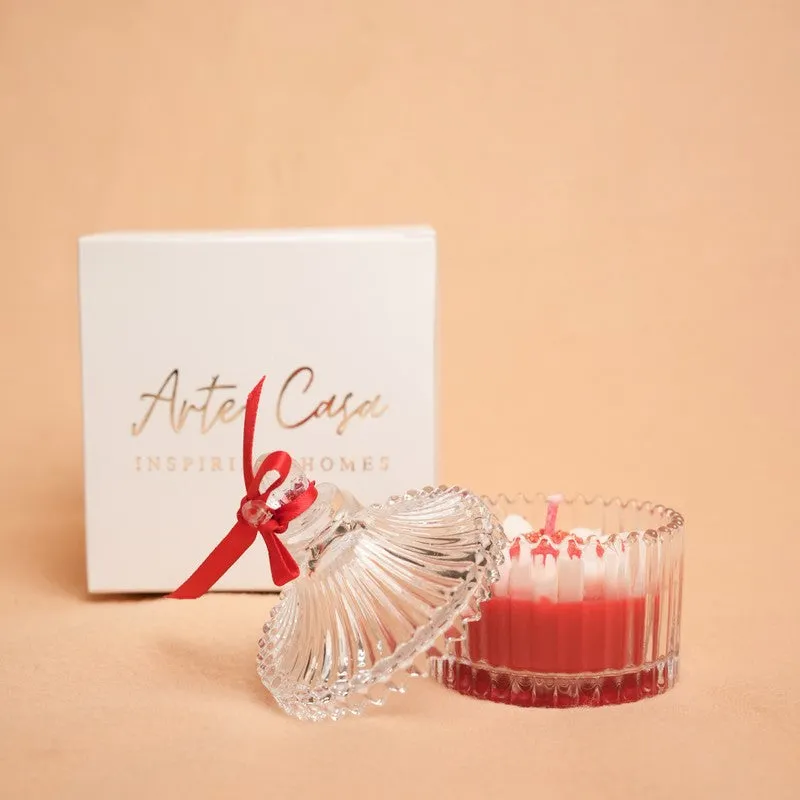 HeartGlow Scented Candle - Red media 11
