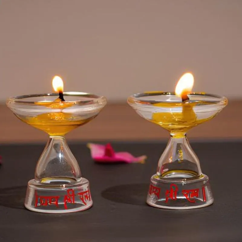 Aaradhya Sacred Light Diya (Set Of Seven) - Set Of Seven media 3