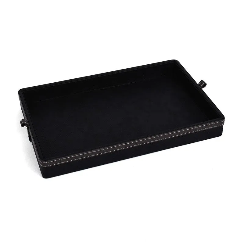 Elara Dote Serving Tray (Black) - Set Of Two media 6