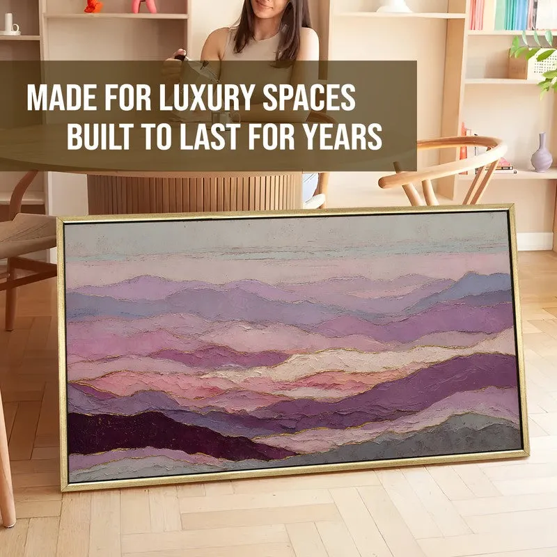 Purple Horizon Canvas Wall Art media 6