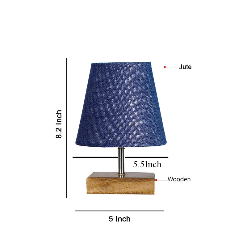 Tryda Jute Table Lamp - Blue,Brown media 5