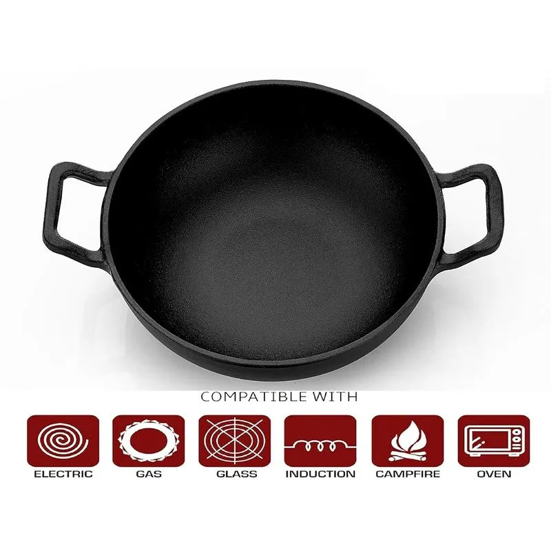 TadkaAura Everyday Cast Iron Kadhai - 2000 mL media 5