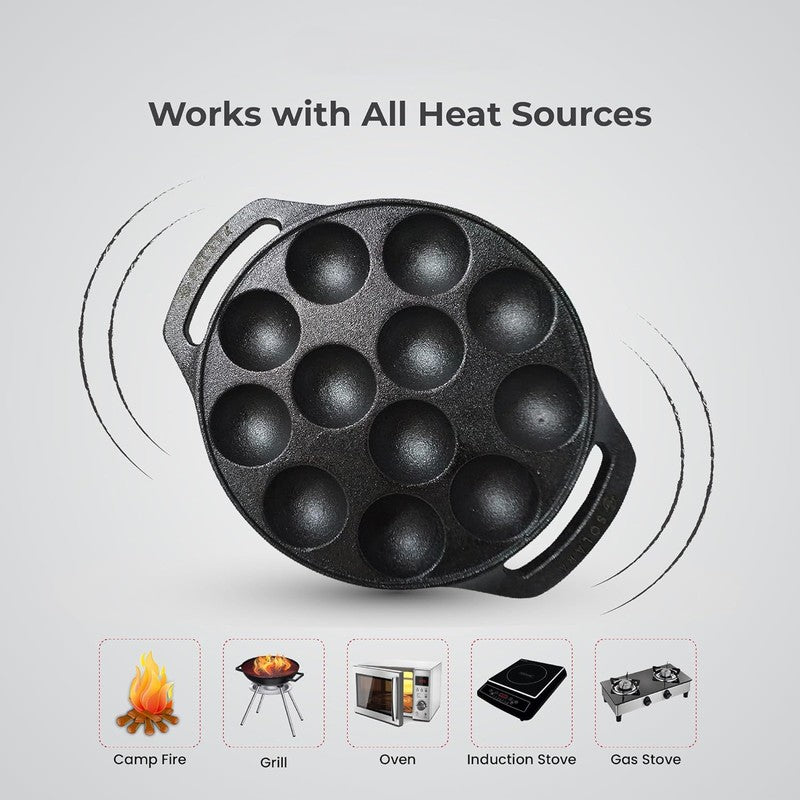 Solara Ever Heat Matte Finish Cast Iron Cookware Sets - Two Piece Set media 8