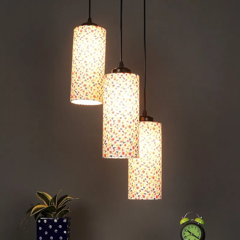 Cylentra Triple Metal Ceiling Lamp - Multicolor media 2