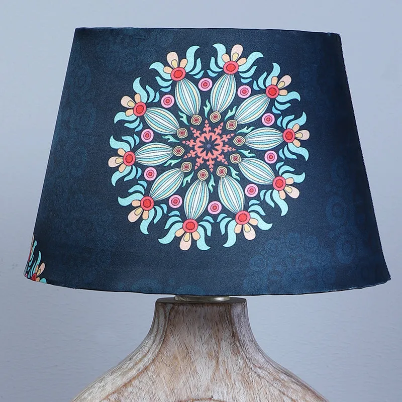 Toile Kian Printed Mango Wood Table Lamp - Multicolor media 3