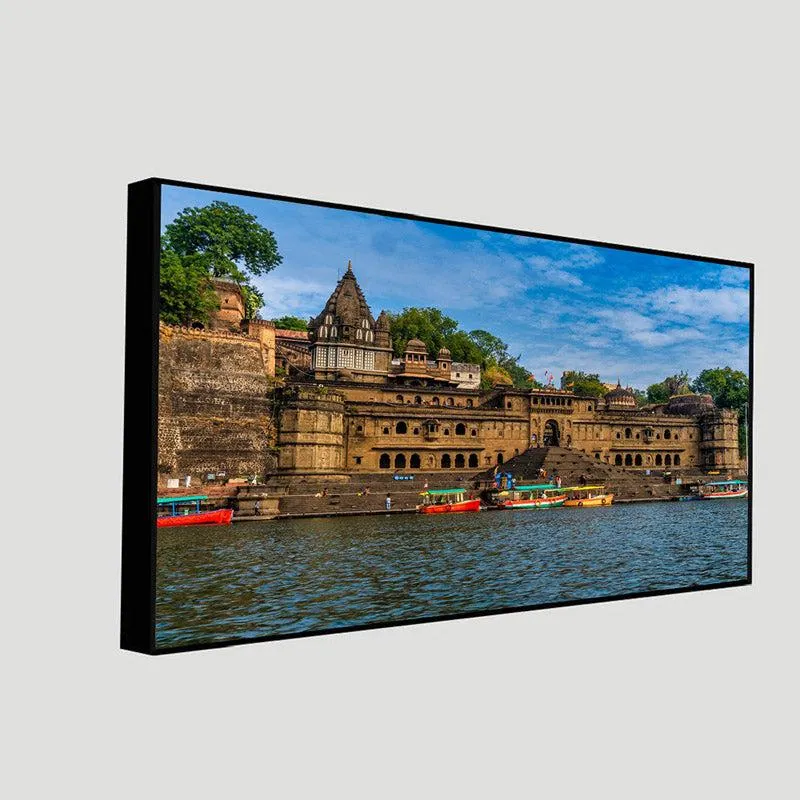 The Great Ayodhya Wall Painting With Frame media 8