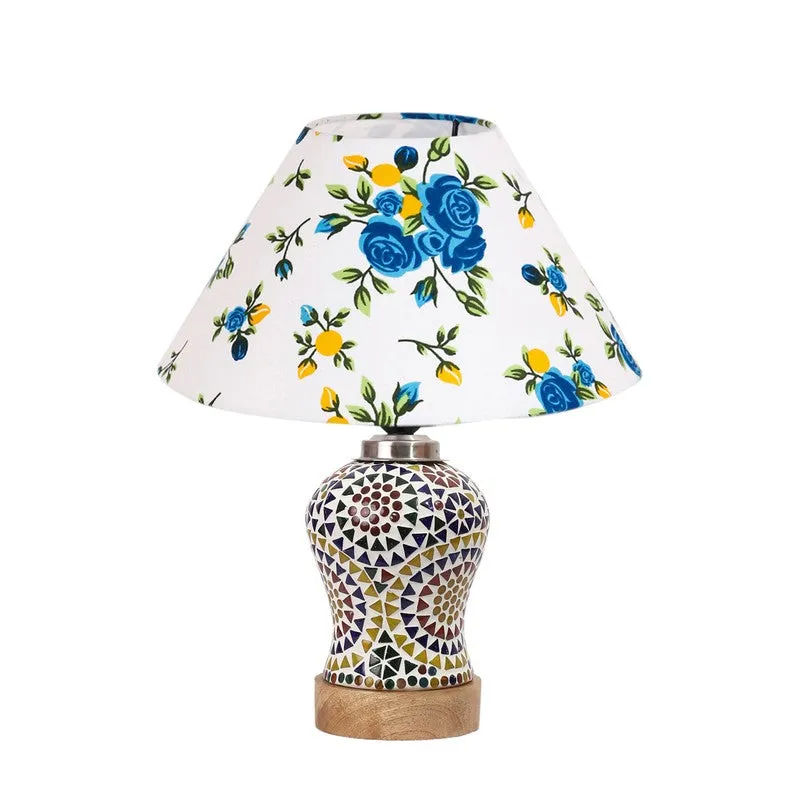 Aurenique Fleur Wooden Table Lamp - Multicolor media 5