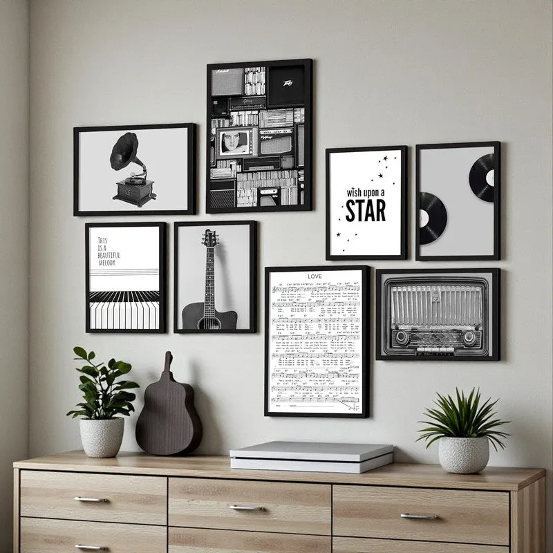 Retro Memories Wall Art - Set Of Eight media 5