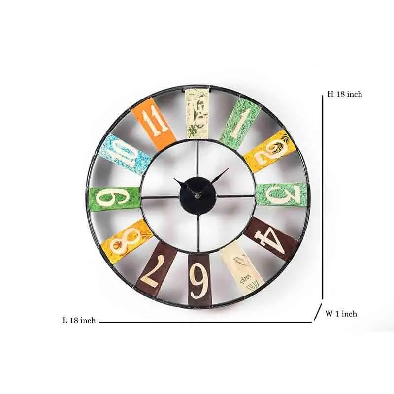Decoupage Wall Clock media 6