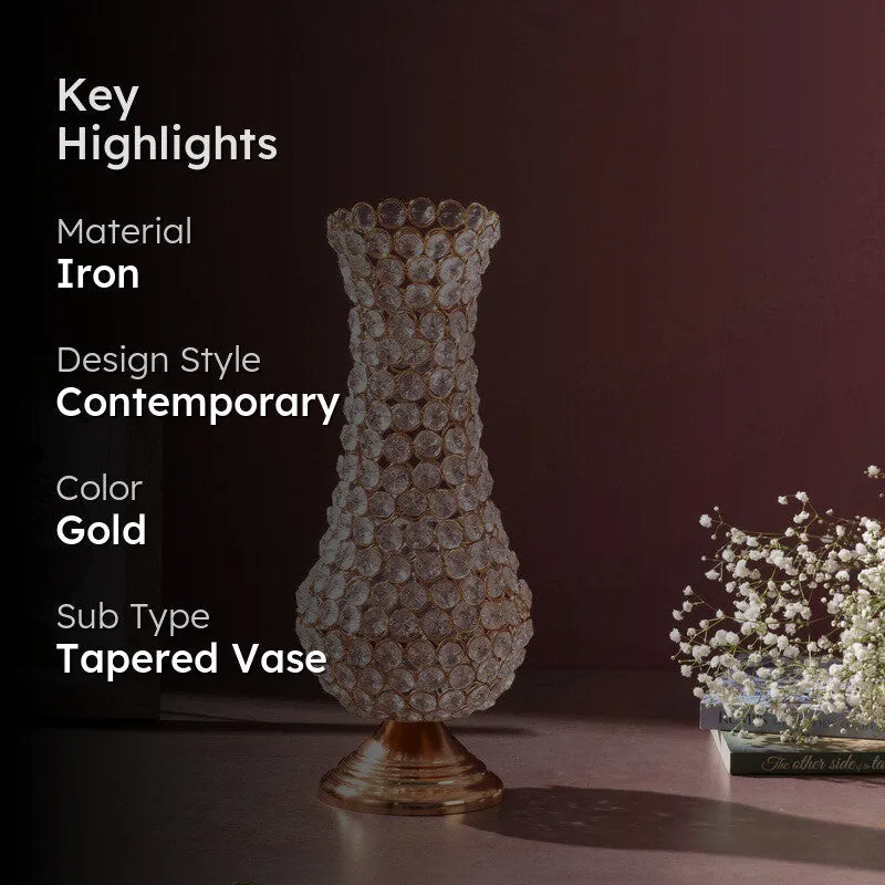 Irellis Glow Vase - Copper media 2