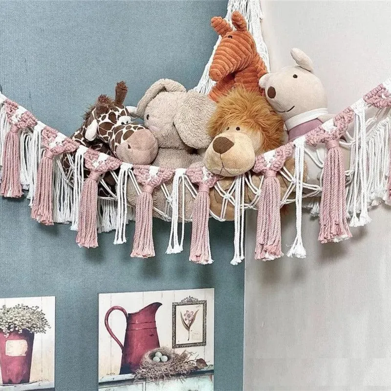 Sama Macrame Toy Hammock media 6