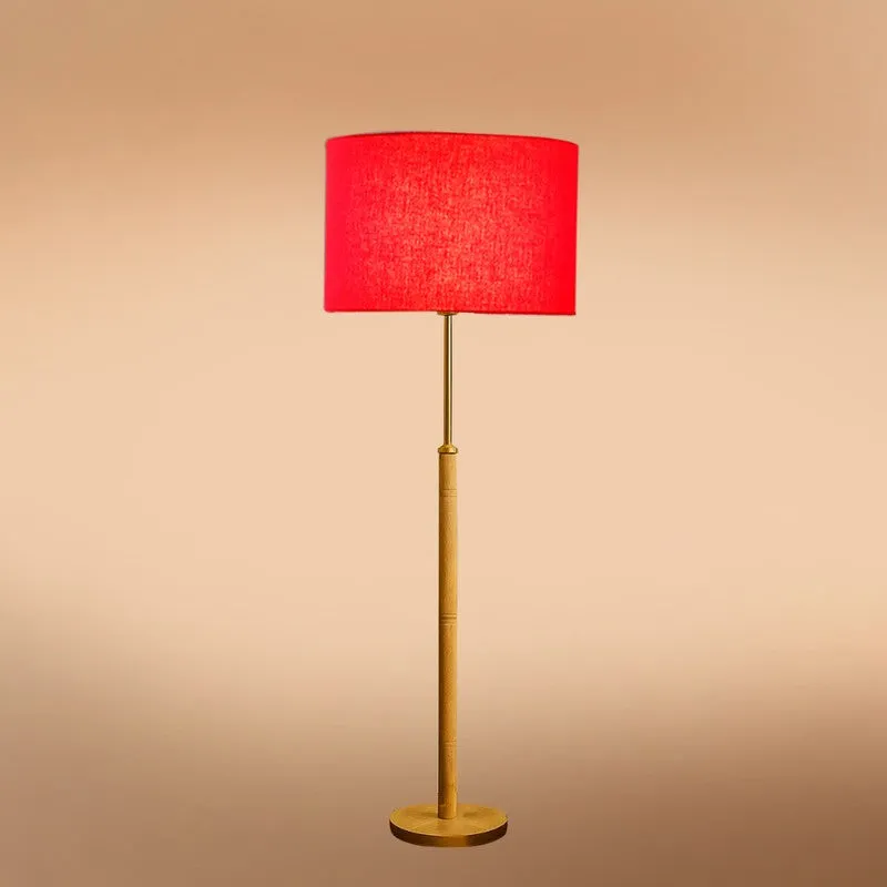 Twilight Wooden Floor Lamp - Red media 5