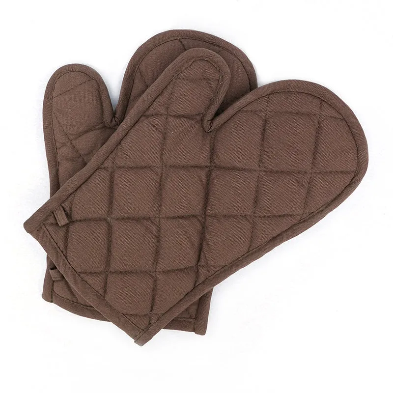 Swayam Garde Kitchen Gloves (Brown) - Set Of Two media 7