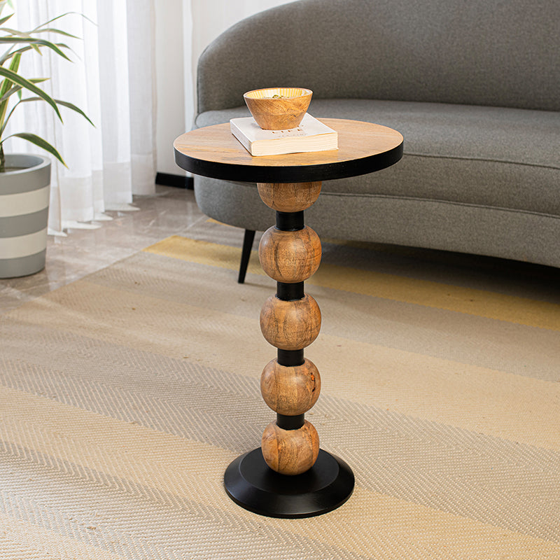 Battista Mango Wood Side Table