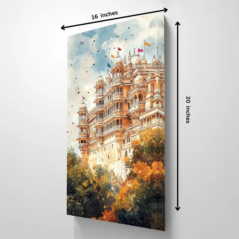 Udaipur Dreams Wall Painting media 5