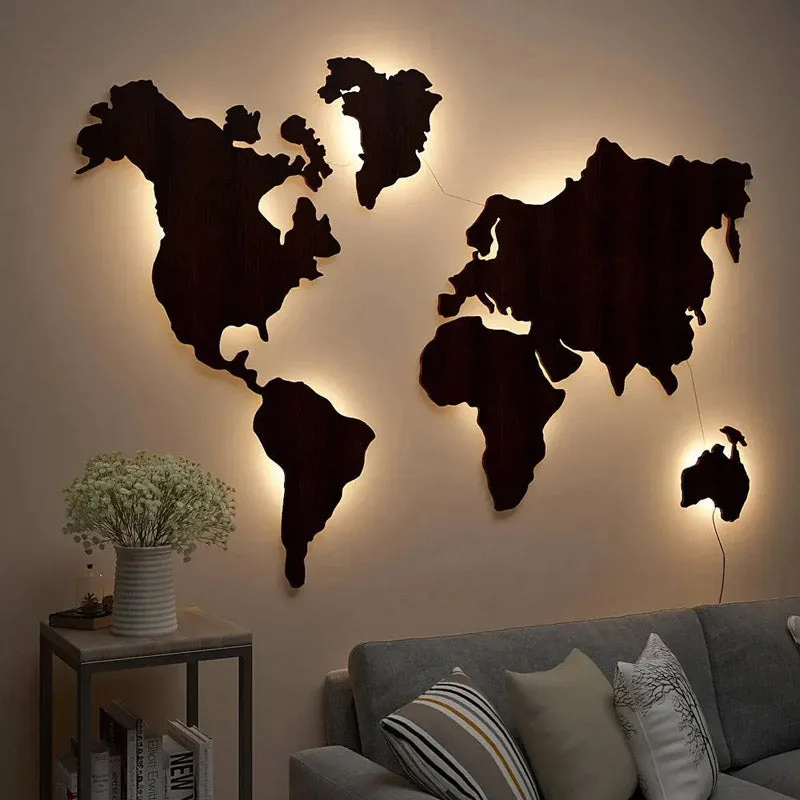 Wander Love LED Strip Light MDF Wall Lamp media 3