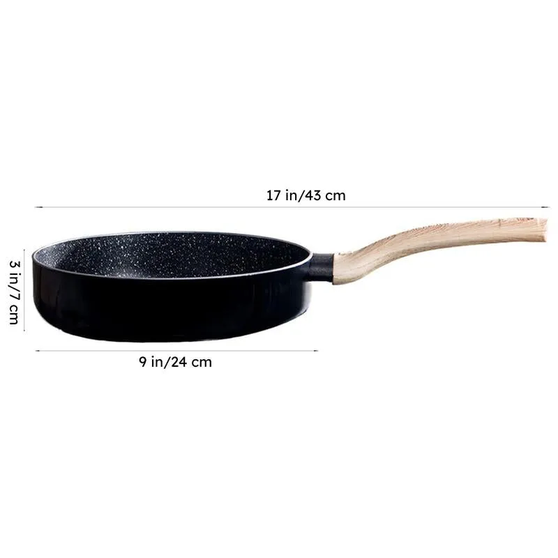Bergner Induction Safe Frying Pan With Lid - 2200 ml/10 Inches media 11