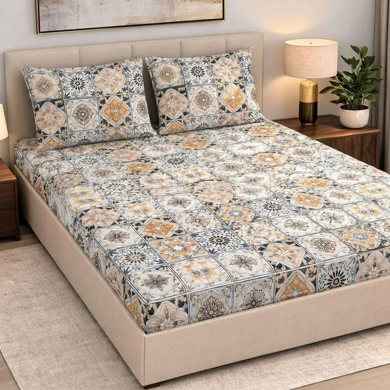 Blori Cotton Bedsheet - 300 TC