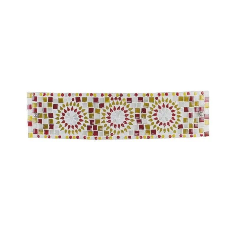 Jhena Checkered Glass & Iron Wall Lamp media 4