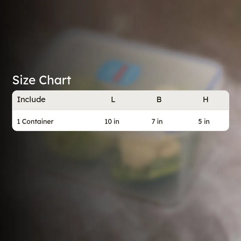 Cuzi Airtight Plastic Container - 3100 mL media 10