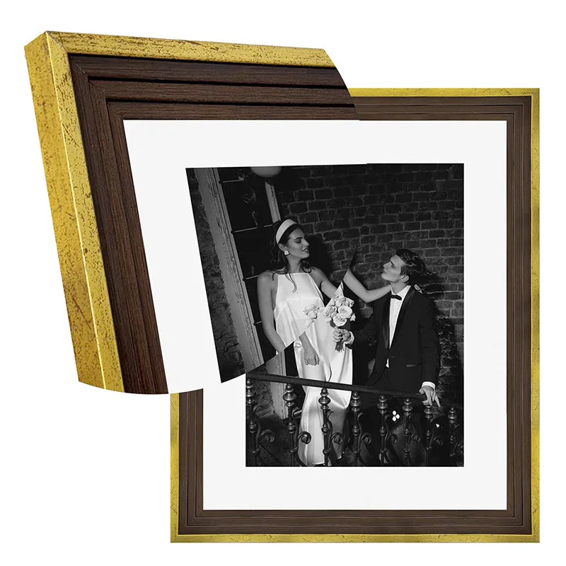Treega Nuvo Photo Frame (Gold) - Set Of Four media 3