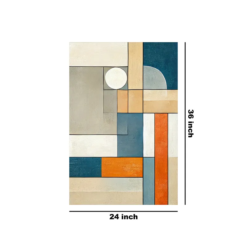 Fluid Geometry Wall Painting media 8