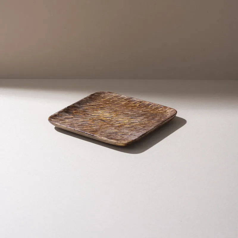 Eleganza Handcrafted Mango Wood Platter media 1