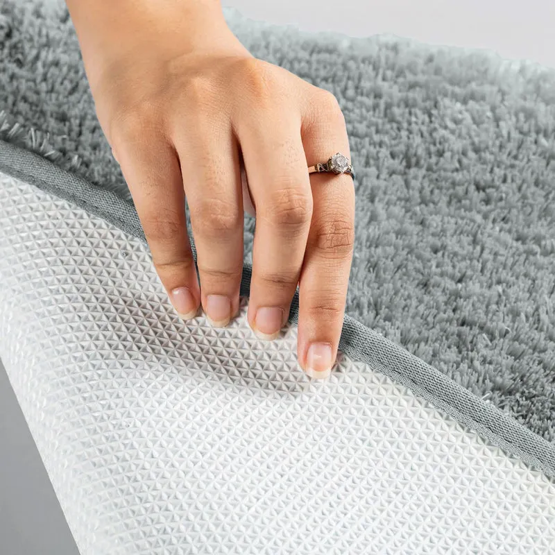 Vegas Luxe Micro Fiber Area Rug - Silver media 4