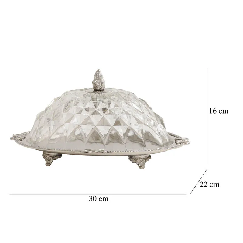Tiara Cake Stand - Silver media 6