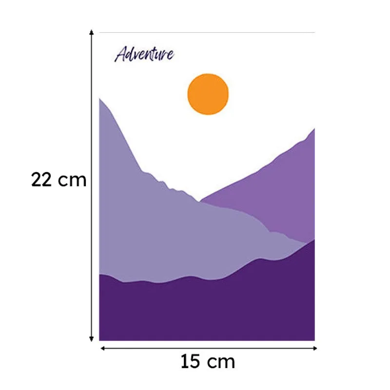 Purple Vibes Wall Poster - Set Of Twelve media 7