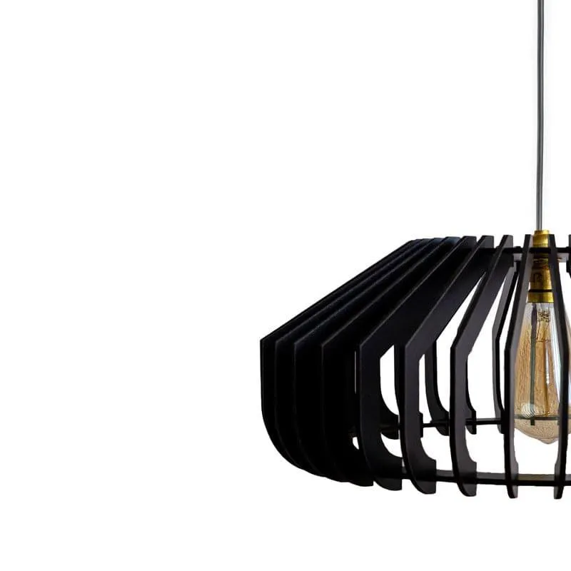 Yamato Wooden Ceiling Lamp media 5