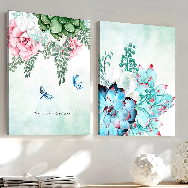 Soft Botanicals Wall Art - Set Of Two media 3