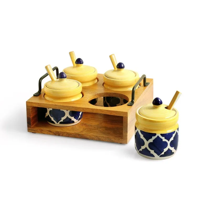 Oakspice Ceramic Jar Set - Nine Piece Set media 3
